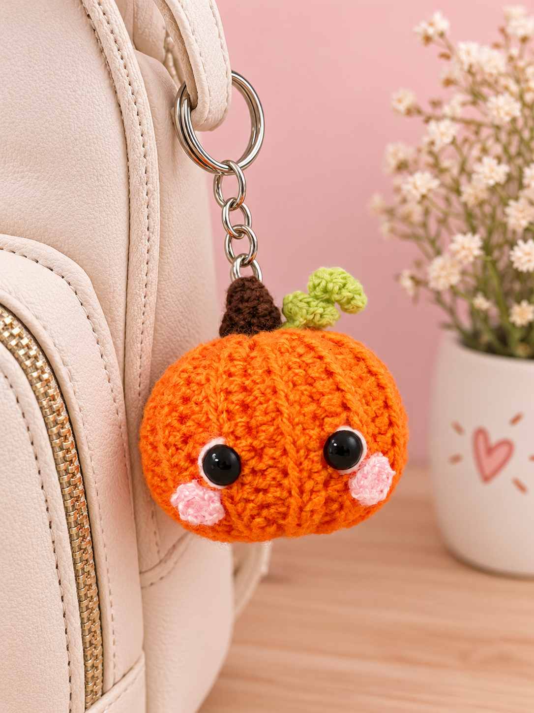 Llavero de calabaza